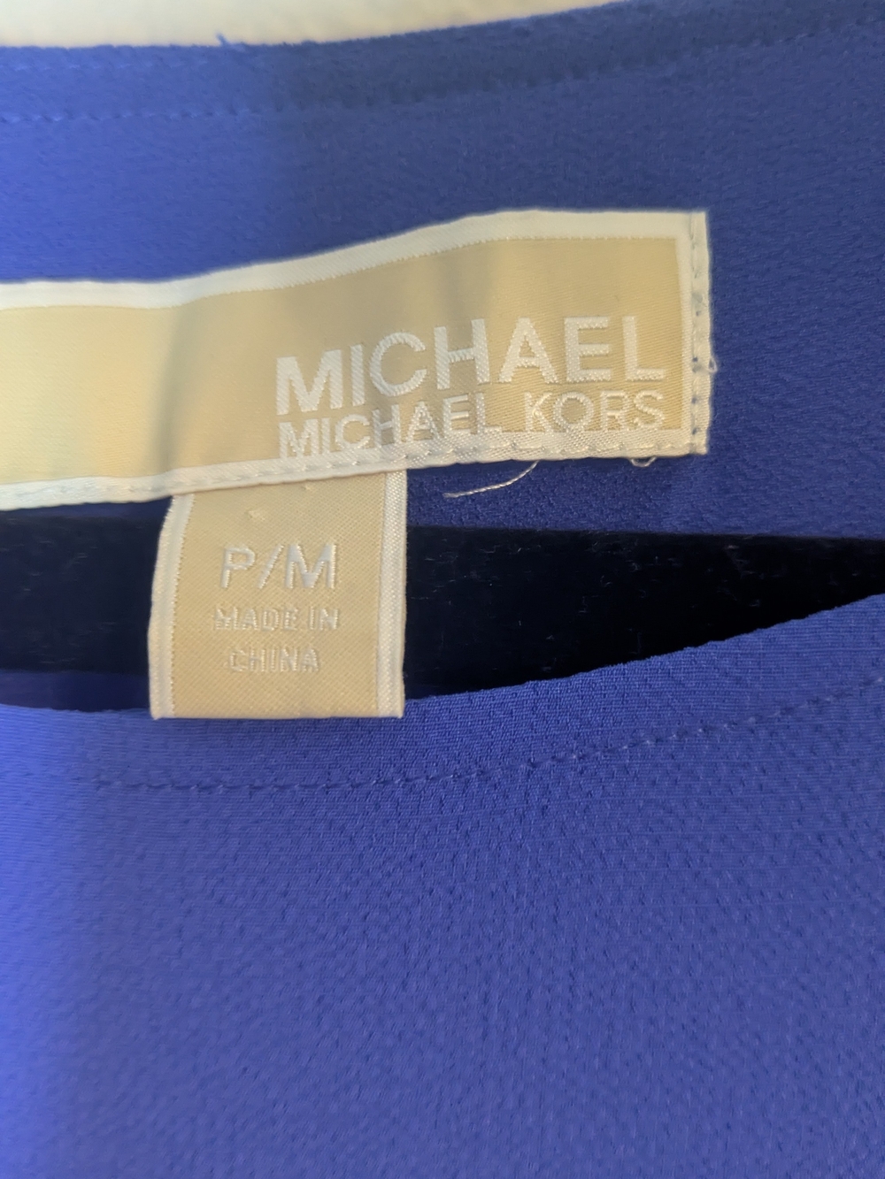 MICHAEL Michael Kors Blue Midi Dress